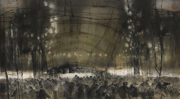 人間夜燈的焦點圖