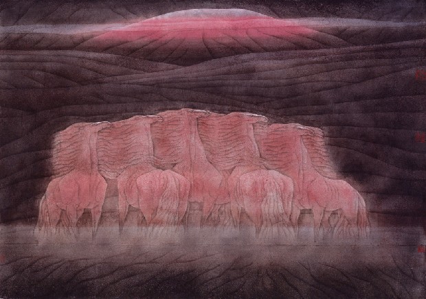 藏品:白馬山下馬蕭蕭的(1)張圖片