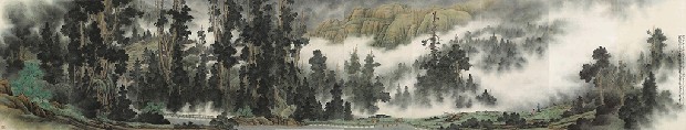 藏品:塔山煙霧的(1)張圖片