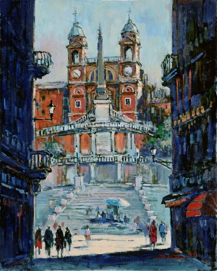 藏品:羅馬的西班牙廣場的(1)張圖片