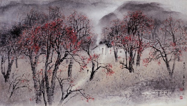 藏品:秋居圖的(1)張圖片