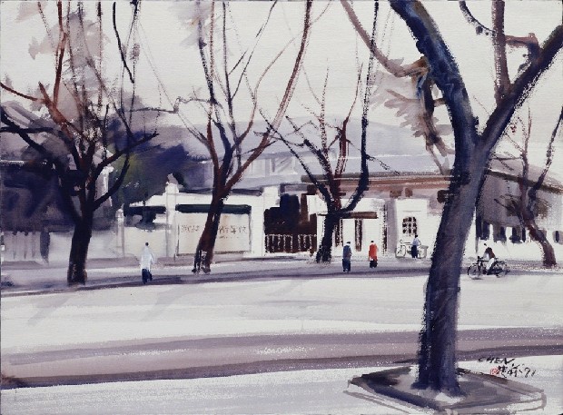 藏品:杭州南山路(浙江美院)的(1)張圖片