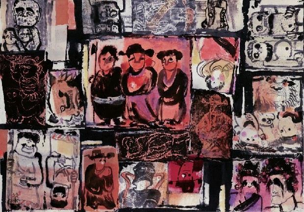 藏品:永恆的生命(廟口印象)的(1)張圖片