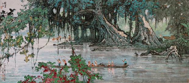 藏品:瀾滄江上的(1)張圖片