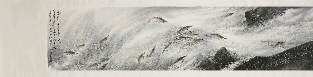 藏品:清流圖卷的(2)張圖片