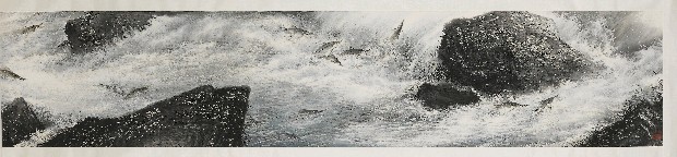 藏品:清流圖卷的(3)張圖片