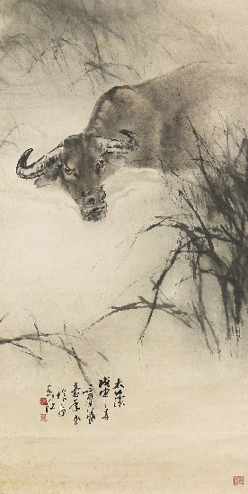 藏品:浴牛的(1)張圖片