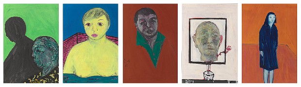 藏品:家族肖像(五聯作)的(1)張圖片