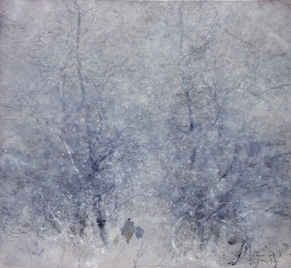 藏品:冬雪(雪景)的(1)張圖片