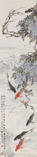 藏品:春塘魚戲的(1)張圖片
