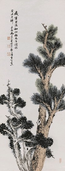 藏品:松柏後凋圖的(1)張圖片