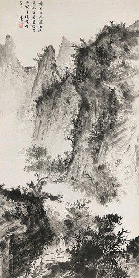 山水的焦點圖
