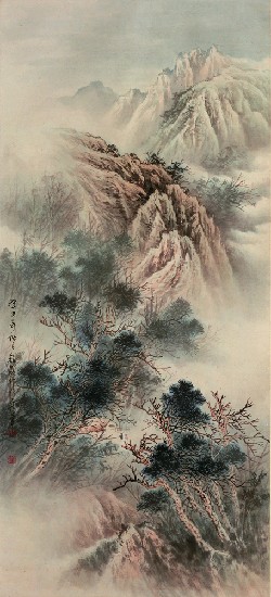 雲嶺松濤的焦點圖