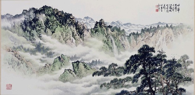 藏品:山水(二)的(1)張圖片