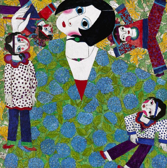 藏品:女孩與木偶的(1)張圖片