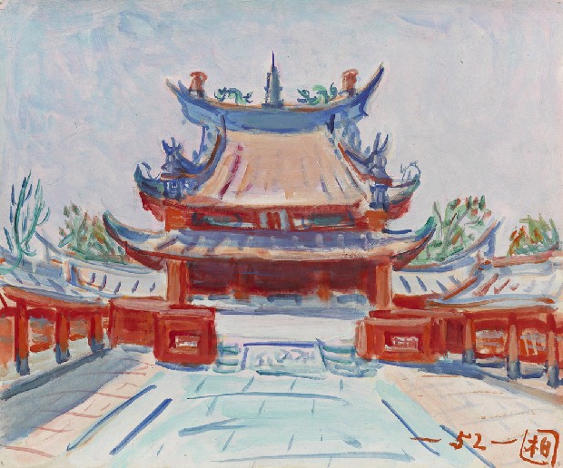 藏品:台南孔廟大成殿的(1)張圖片