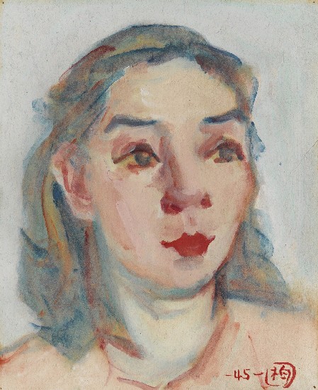 藏品:郭柏川夫人的(1)張圖片