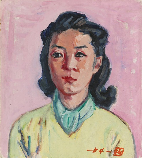 藏品:女兒(郭為美)畫像的(1)張圖片