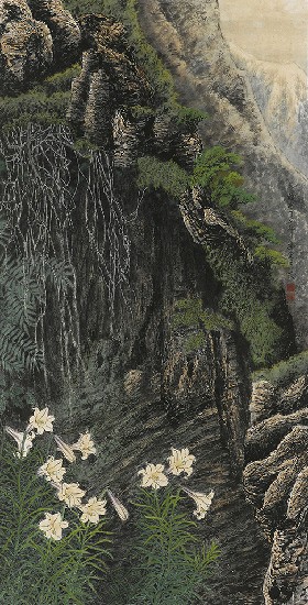 藏品:人止關石壁勝景的(1)張圖片