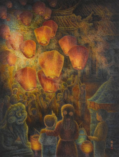 藏品:祈福的(1)張圖片