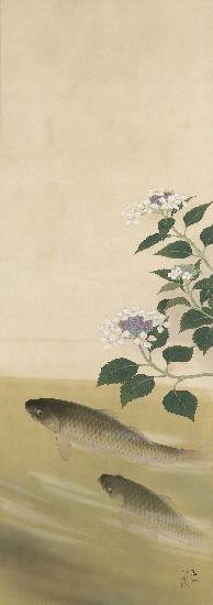 藏品:雙鯉圖的(1)張圖片