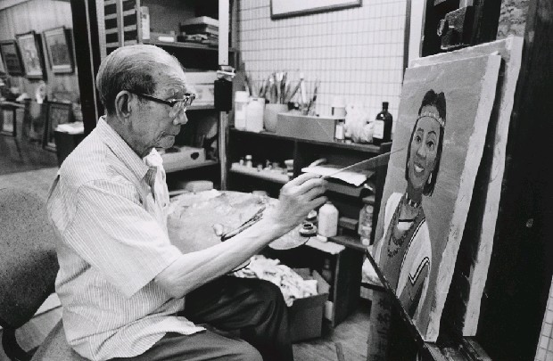 藏品:顏水龍(大直)的(1)張圖片