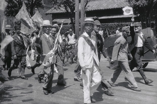 藏品:臺灣兵出征的(1)張圖片