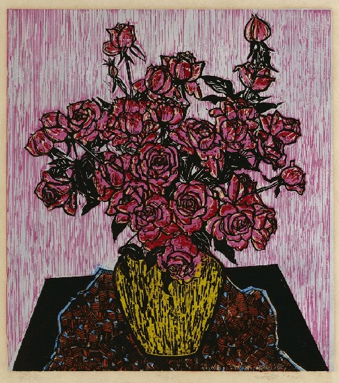 藏品:瓶上玫瑰(瓶花)的(1)張圖片