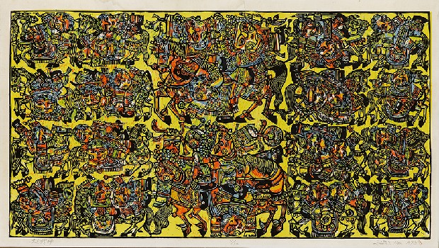 藏品:馬上嬉戲的(1)張圖片