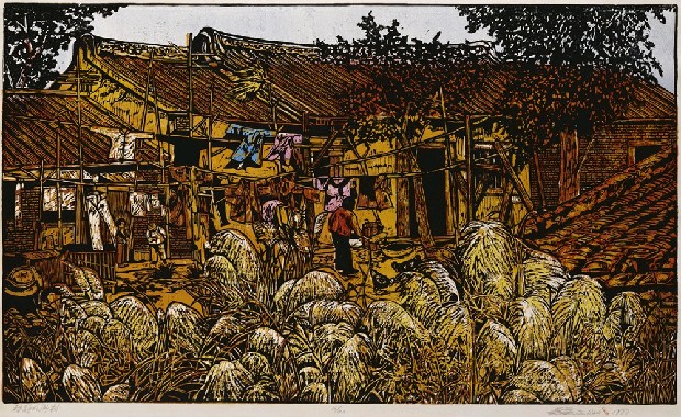 藏品:靜靜的鄉村的(1)張圖片