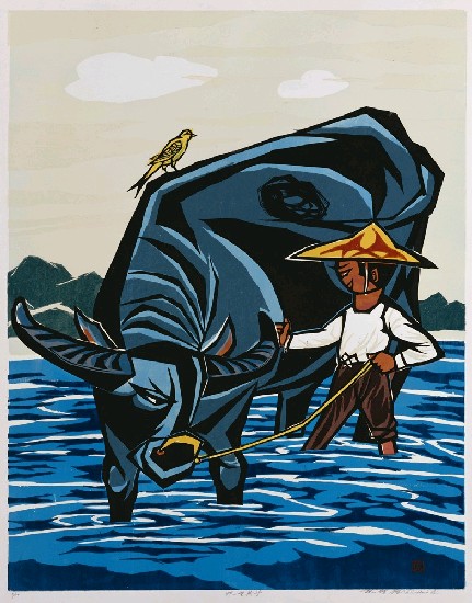 藏品:牧童與牛的(1)張圖片