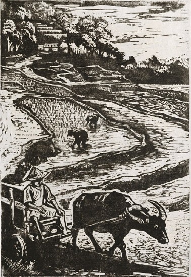 藏品:插秧的(1)張圖片