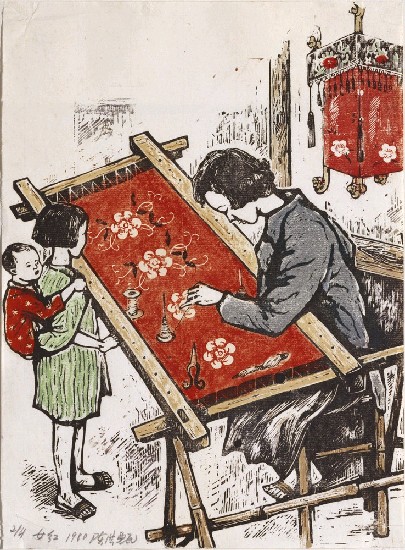 藏品:女紅的(1)張圖片