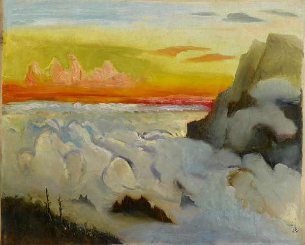 堀田清治－阿里山雲海－國美典藏