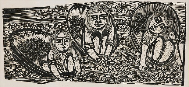 藏品:採菱姑娘的(1)張圖片