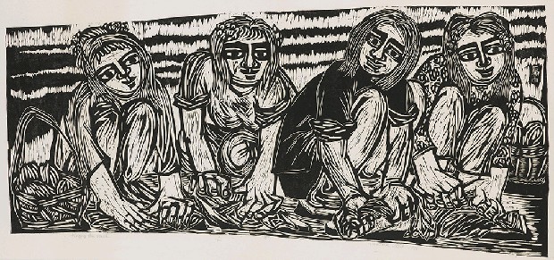 藏品:洗衣女的(1)張圖片