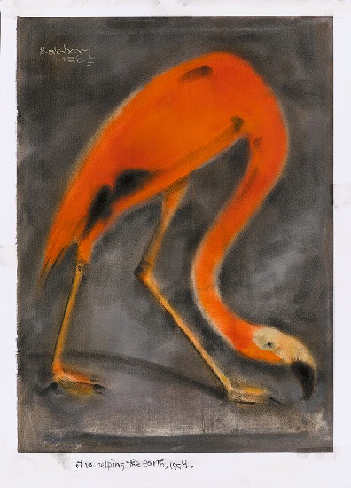 藏品:紅鶴的(1)張圖片