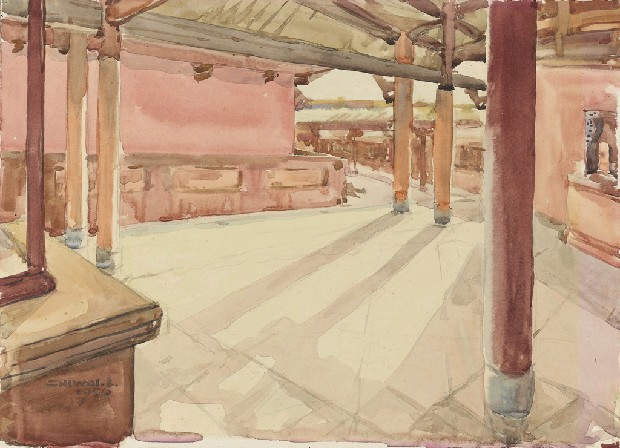 藏品:寂殿斜陽－臺南孔廟的(1)張圖片