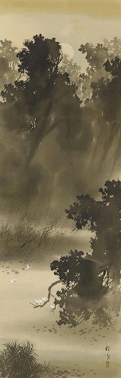 藏品:月下迴塘的(1)張圖片