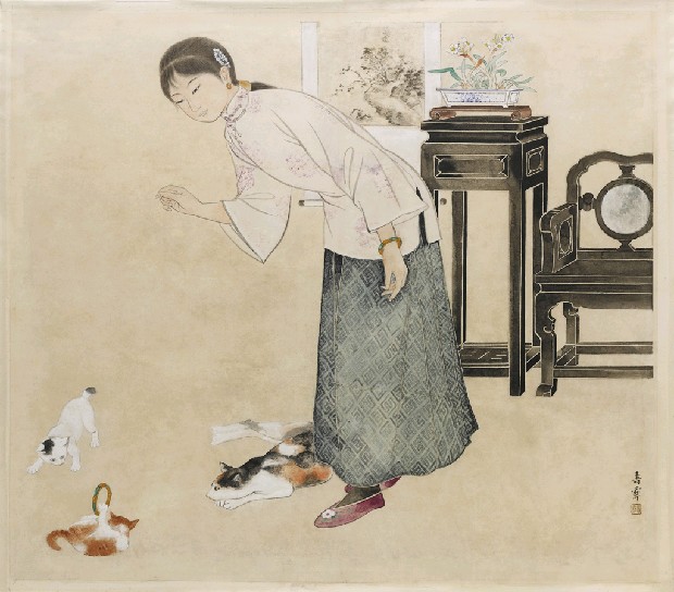 藏品:嬉弄的(1)張圖片