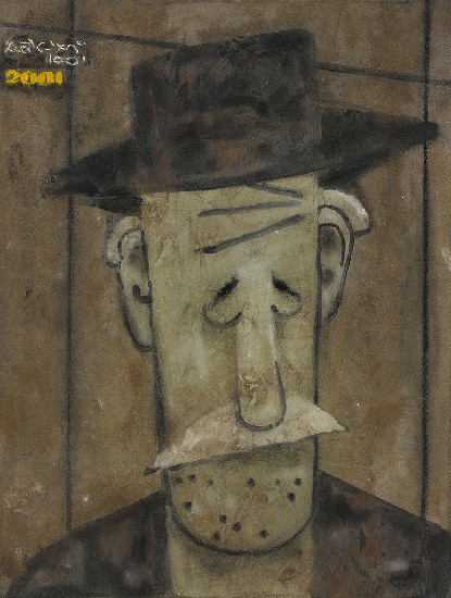 藏品:老師退休-----自畫像的(1)張圖片