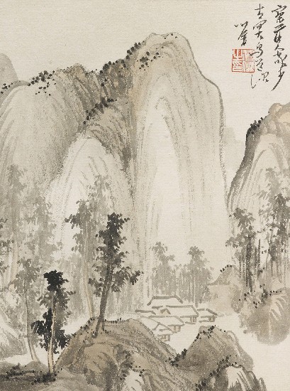 藏品:山水(冊頁)的(4)張圖片