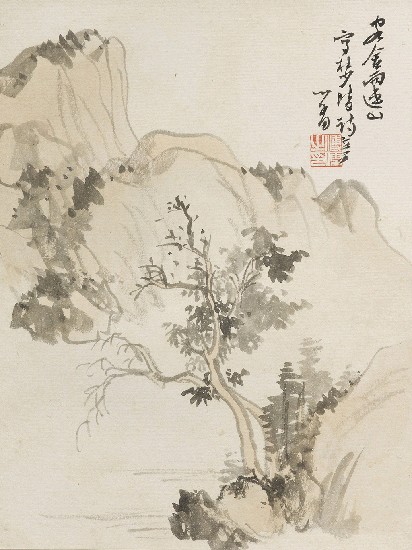 藏品:山水(冊頁)的(13)張圖片