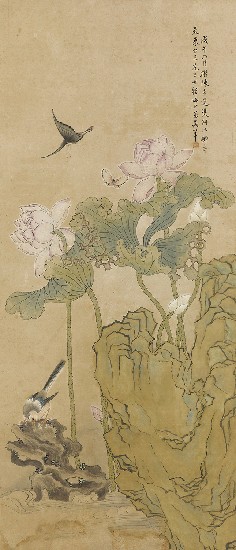 藏品:荷石圖的(1)張圖片