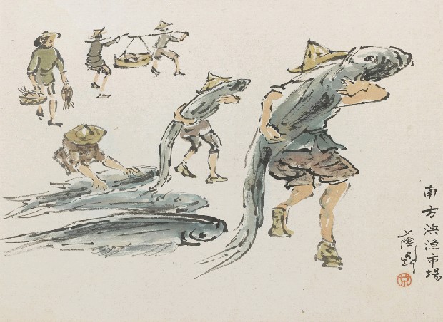 藏品:南方澳漁市場的(1)張圖片