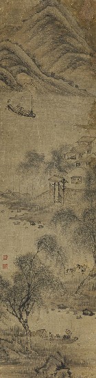 藏品:漁歸圖的(1)張圖片
