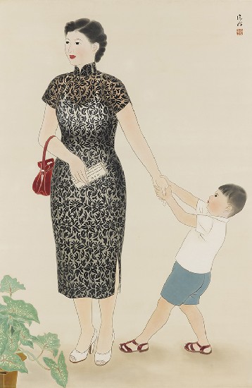 藏品:賞畫的(1)張圖片