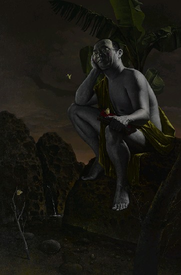 藏品:芭蕉樹下的(1)張圖片