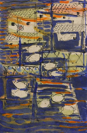 藏品:有鴿子的黃昏的(1)張圖片