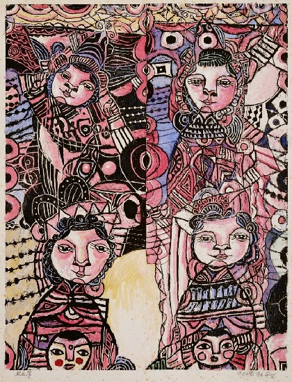 藏品:放風箏的(1)張圖片